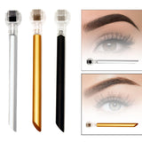 Maxbell Micro Roller Easy to Use Professional Eyebrow Roller for Face Hairline Beard Silver