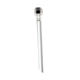 Maxbell Micro Roller Easy to Use Professional Eyebrow Roller for Face Hairline Beard Silver