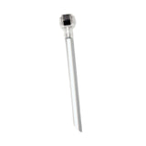 Maxbell Micro Roller Easy to Use Professional Eyebrow Roller for Face Hairline Beard Silver