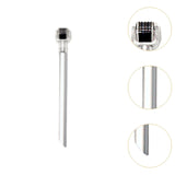 Maxbell Micro Roller Easy to Use Professional Eyebrow Roller for Face Hairline Beard Silver
