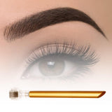 Maxbell Micro Roller Easy to Use Professional Eyebrow Roller for Face Hairline Beard Gold