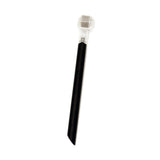 Maxbell Micro Roller Easy to Use Professional Eyebrow Roller for Face Hairline Beard Black