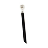 Maxbell Micro Roller Easy to Use Professional Eyebrow Roller for Face Hairline Beard Black