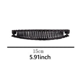 2 Pieces Large Banana Clip Flexible Ponytail Hair Holder for Thick Fine Hair