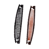 2 Pieces Large Banana Clip Flexible Ponytail Hair Holder for Thick Fine Hair