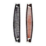 2 Pieces Large Banana Clip Flexible Ponytail Hair Holder for Thick Fine Hair