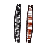 2 Pieces Large Banana Clip Flexible Ponytail Hair Holder for Thick Fine Hair