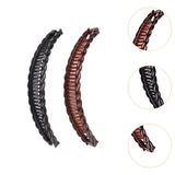 2 Pieces Large Banana Clip Flexible Ponytail Hair Holder for Thick Fine Hair