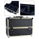 Maxbell Makeup Train Case Portable Cosmetic Case for Aesthetic Supplies Girls Travel