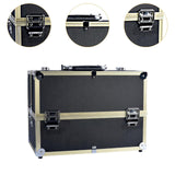 Maxbell Makeup Train Case Portable Cosmetic Case for Aesthetic Supplies Girls Travel