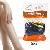 Maxbell 5x Hard Wax Beans Painless Gentle Solid Wax Pellets for Bikini Line