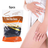 Maxbell 5x Hard Wax Beans Painless Gentle Solid Wax Pellets for Bikini Line