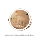 Maxbell Makeup Mirror with Lights Tabletop Cosmetic Mirror for Home Apartments Women white