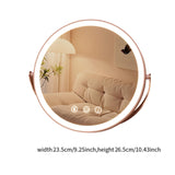 Maxbell Makeup Mirror with Lights Tabletop Cosmetic Mirror for Home Apartments Women pink