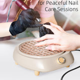 Maxbell Nail Dust Collector Machine Quiet Nail Art Powerful Nail Vacuum Fan for Home