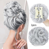 Maxbell Messy Bun Hair Piece Portable Hairpiece Band for Girls Women Hairs Extension