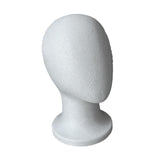 Maxbell 3xMannequin Head Stable Lightweight Wig Display Stand for Jewelry Headwear Hat