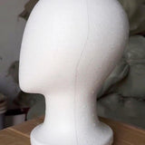 Maxbell 3xMannequin Head Stable Lightweight Wig Display Stand for Jewelry Headwear Hat