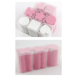 600 Pieces Nail Pads Absorbent Pads for DIY Beauty Projects DIY Fingernails white