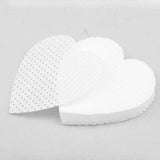600 Pieces Nail Pads Absorbent Pads for DIY Beauty Projects DIY Fingernails white