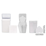 600 Pieces Nail Pads Absorbent Pads for DIY Beauty Projects DIY Fingernails white