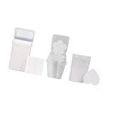 600 Pieces Nail Pads Absorbent Pads for DIY Beauty Projects DIY Fingernails white