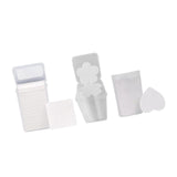 600 Pieces Nail Pads Absorbent Pads for DIY Beauty Projects DIY Fingernails white