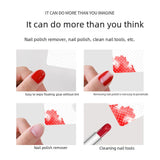 600 Pieces Nail Pads Absorbent Pads for DIY Beauty Projects DIY Fingernails white