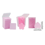 600 Pieces Nail Pads Absorbent Pads for DIY Beauty Projects DIY Fingernails light pink