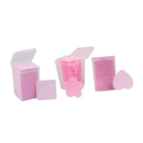 600 Pieces Nail Pads Absorbent Pads for DIY Beauty Projects DIY Fingernails light pink