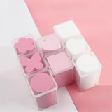 600 Pieces Nail Pads Absorbent Pads for DIY Beauty Projects DIY Fingernails light pink