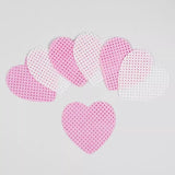 600 Pieces Nail Pads Absorbent Pads for DIY Beauty Projects DIY Fingernails rose red
