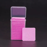 600 Pieces Nail Pads Absorbent Pads for DIY Beauty Projects DIY Fingernails rose red