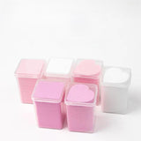 600 Pieces Nail Pads Absorbent Pads for DIY Beauty Projects DIY Fingernails rose red