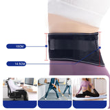 Maxbell Back Brace for Lower Back Elastic Back Support Belt for Home Working Fitness S