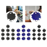 Maxbell 10 Pieces Shear and Scissors Adjustment Tool Easy to Use Universal Screw Key Black