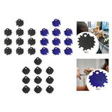 Maxbell 10 Pieces Shear and Scissors Adjustment Tool Easy to Use Universal Screw Key Black