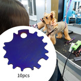 Maxbell 10 Pieces Shear and Scissors Adjustment Tool Easy to Use Universal Screw Key Purple