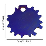 Maxbell 10 Pieces Shear and Scissors Adjustment Tool Easy to Use Universal Screw Key Purple