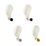 Maxbell Manikin Head Wall Mounted Sturdy Wig Hat Display Holder Hairdresser Training 15cm Hook