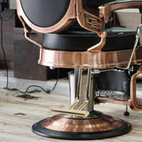 Maxbell Salon Chair Foot Pedal Stainless Steel Practical Hair Styling Chair Footrest