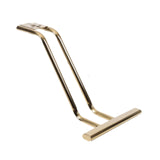 Maxbell Salon Chair Foot Pedal Stainless Steel Practical Hair Styling Chair Footrest