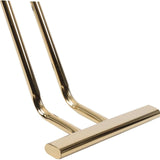 Maxbell Salon Chair Foot Pedal Stainless Steel Practical Hair Styling Chair Footrest