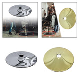 Maxbell Barber Chair Pump Base Easy to Use Stylist Office Salon Chair Hydraulic Base Argent