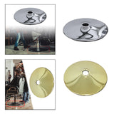 Maxbell Barber Chair Pump Base Easy to Use Stylist Office Salon Chair Hydraulic Base Argent