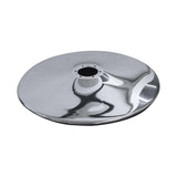 Maxbell Barber Chair Pump Base Easy to Use Stylist Office Salon Chair Hydraulic Base Argent