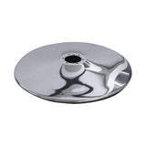 Maxbell Barber Chair Pump Base Easy to Use Stylist Office Salon Chair Hydraulic Base Argent