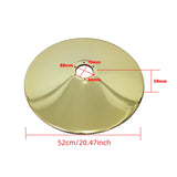 Maxbell Barber Chair Pump Base Easy to Use Stylist Office Salon Chair Hydraulic Base Golden