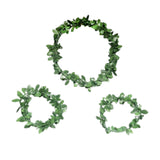 Maxbell Grass Skirt Hawaiian Flower Leaf Skirt for Beach Masquerade Celebration 10 Leaf Skirt