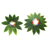 Maxbell Grass Skirt Hawaiian Leaf Skirt for Masquerade Stage Performance Celebration 10 Leaf Skirt